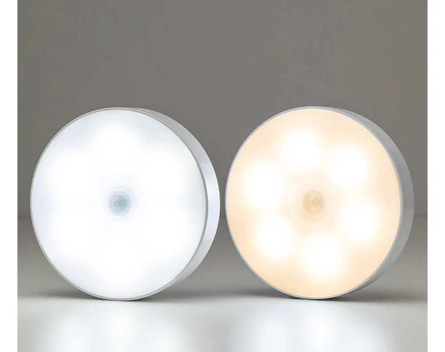 מארז 4 גופי תאורת חירום ולילה LED נטענים עם חיישן תנועה ואור - Image 5
